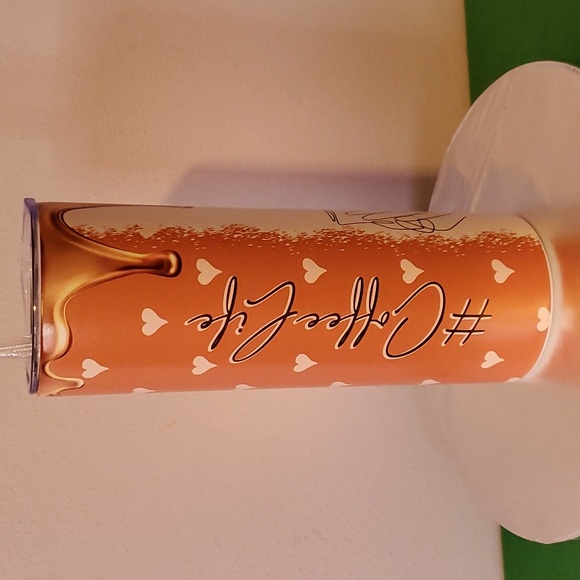 20 Oz. Stainless Steel "First I Drink The Coffee ..." Insulated Tumbler - Picture 5 of 7